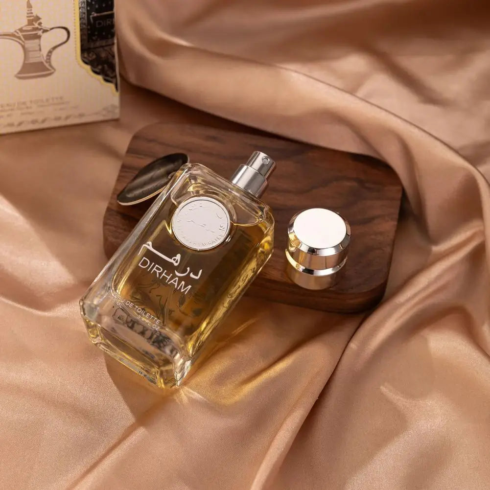 100ml Men's Perfume Dirham Oriental Dubai Arabian Pot Middle East Eua De Parfum Dating Working 2025 New Scent Husband Gifts