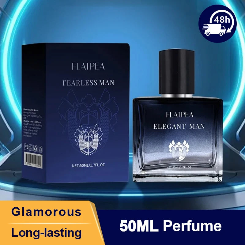 50ML perfume hombre Classic Cologne For Man Natural Woody Date Fragrance Azure Fougere Long-lasting Fragrance Men's Body Spray