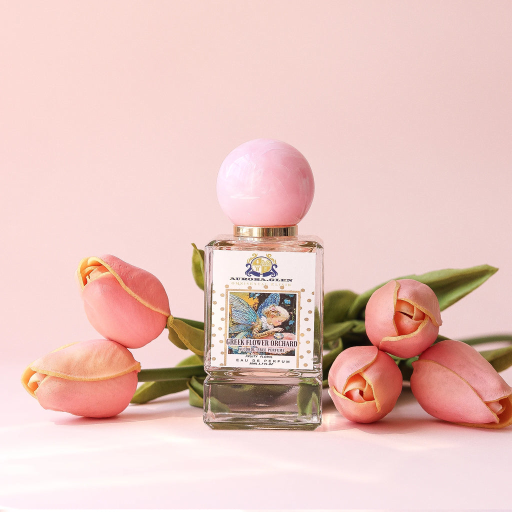 Greek Flower Orchard Alcohol-Free Perfume Women's Floral Fruity Perfume Long Lasting with Jasmine Rose Musk  - Luxury Fragrance