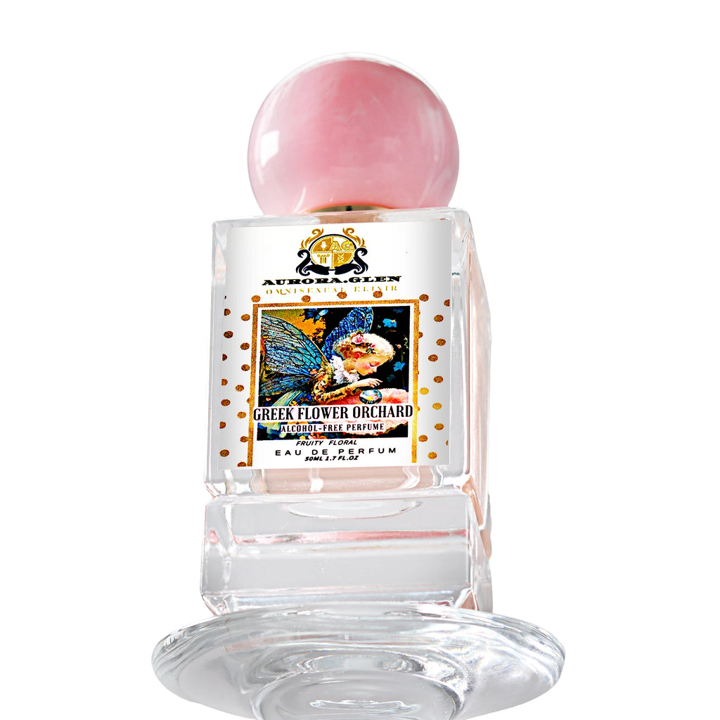 Greek Flower Orchard Alcohol-Free Perfume Women's Floral Fruity Perfume Long Lasting with Jasmine Rose Musk  - Luxury Fragrance