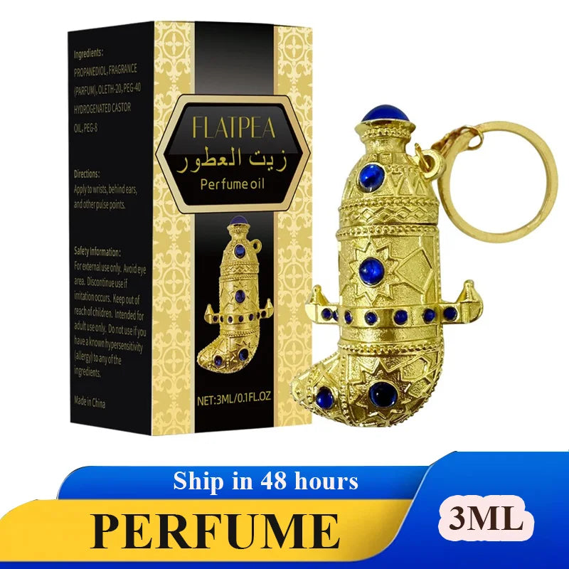 Strong Aroma Perfume Middle Eastern Arabic Parfum Alcohol-free Woody Sandalwood Fragrance Long-Lasting perfumes árabes 3ml Spray
