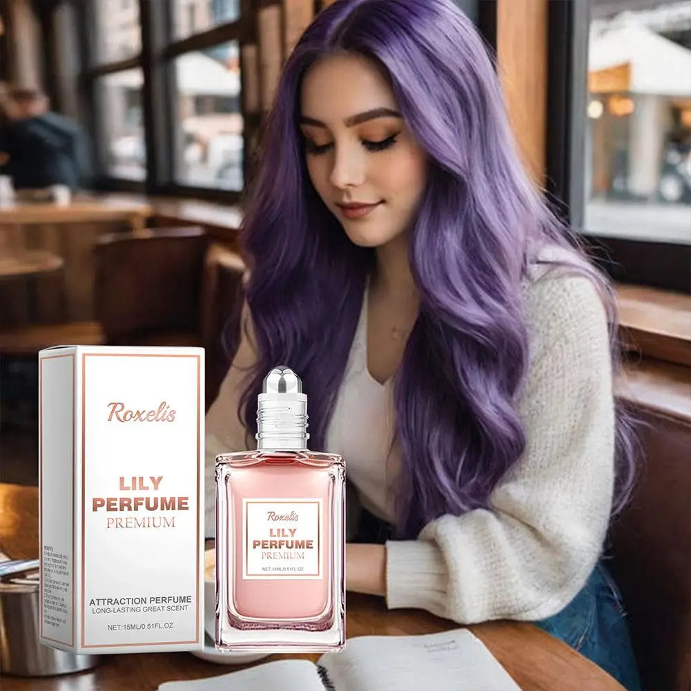 15ML Floral Scent Long  Lasting Fragrance Dating Flirt Daily Dating Balminess Attract Men Women Pheromone Perfume