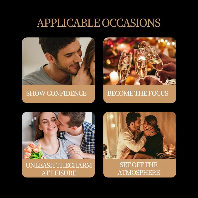 10ML Men Perfume Fragrance Pheromone Eau De Parfum Flirting Fougere Scent Charming Lasting Air Refreshing Party Dating Perfume