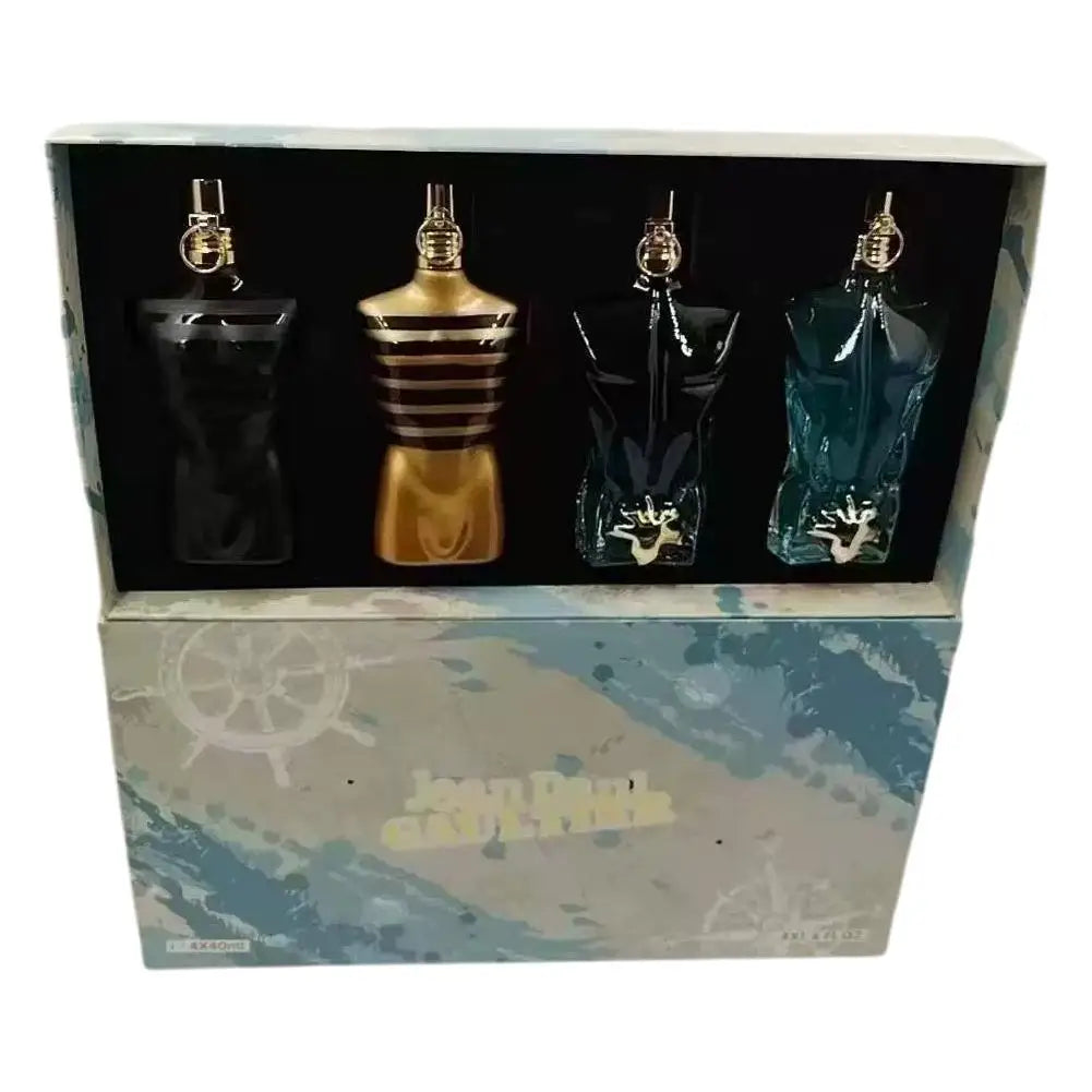 4pcs Set New Gaultier Les Males Le Beau Perfume Set 향수 Le Beau Paradise Garden Eau De Parfum Eau De Toilette Spray For Men