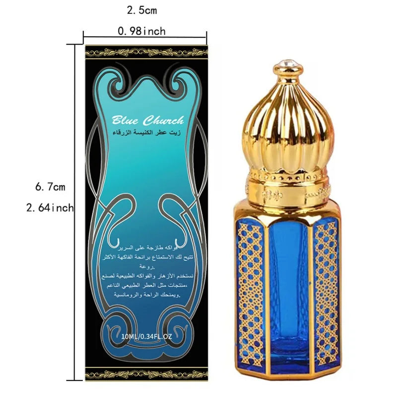 Middle Eastern Men Perfume Long Lasting Fragrance Portable Light Perfume Dropper For Mens 10ML Mini Cologne عطر perfumes árabes