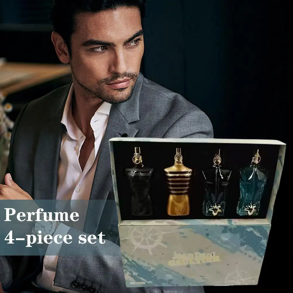 4pcs Set New Gaultier Les Males Le Beau Perfume Set 향수 Le Beau Paradise Garden Eau De Parfum Eau De Toilette Spray For Men