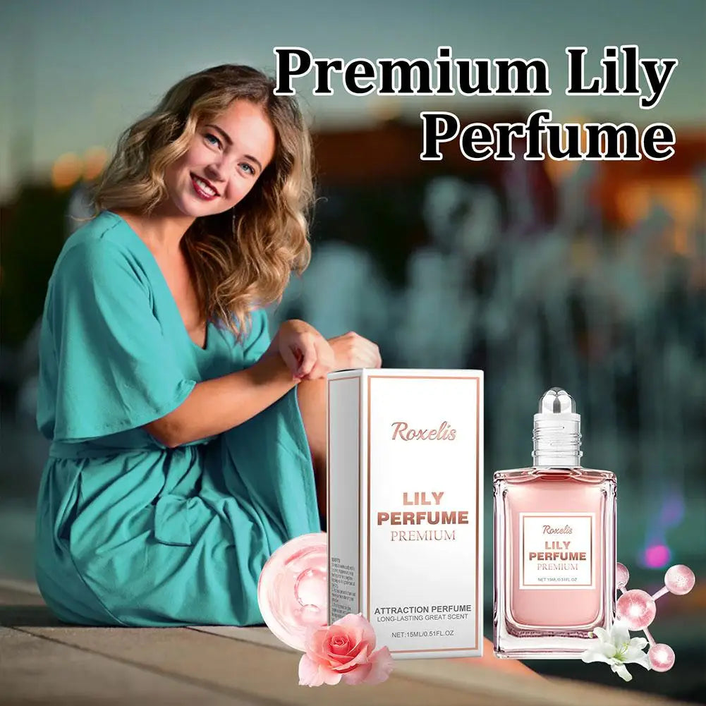 15ML Floral Scent Long  Lasting Fragrance Dating Flirt Daily Dating Balminess Attract Men Women Pheromone Perfume