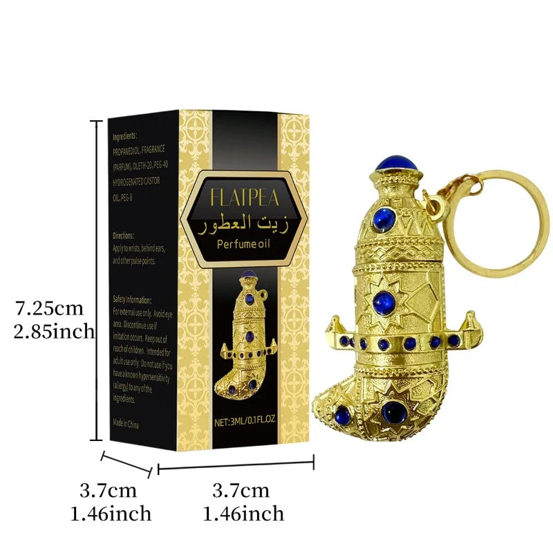 Strong Aroma Perfume Middle Eastern Arabic Parfum Alcohol-free Woody Sandalwood Fragrance Long-Lasting perfumes árabes 3ml Spray