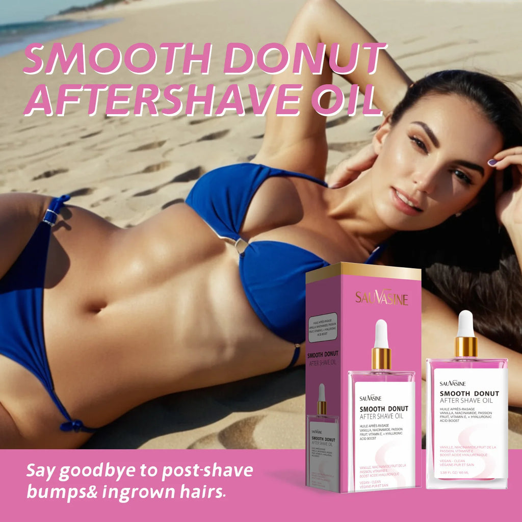 Niacinamide Vitamin E Moisturizing Smoothing After Shave Oil for Women