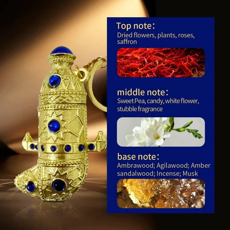 Strong Aroma Perfume Middle Eastern Arabic Parfum Alcohol-free Woody Sandalwood Fragrance Long-Lasting perfumes árabes 3ml Spray