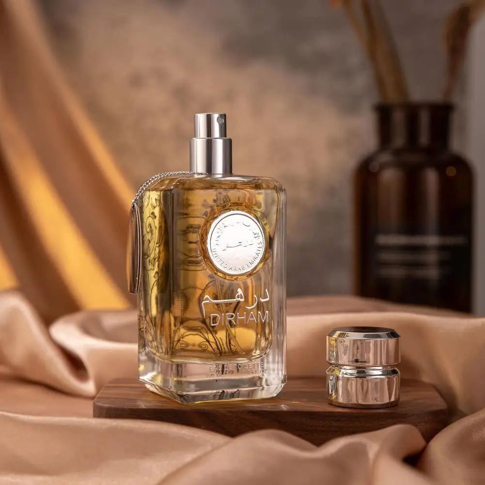 100ml Men's Perfume Dirham Oriental Dubai Arabian Pot Middle East Eua De Parfum Dating Working 2025 New Scent Husband Gifts