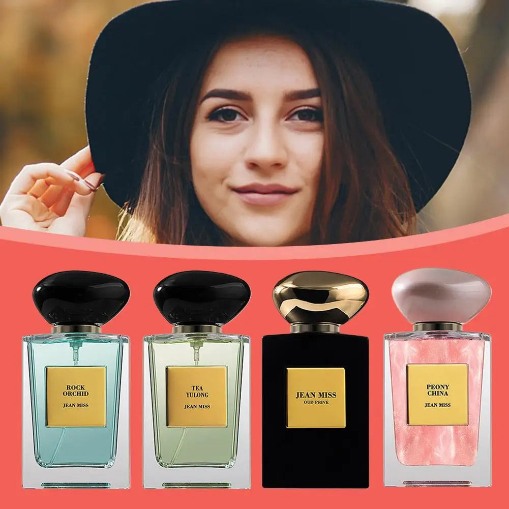 Natural Tea Essence Perfume Spray Fresh Long Lasting Floral Fragrance Portable Women Charming Dating Deodorant Gift 100ml